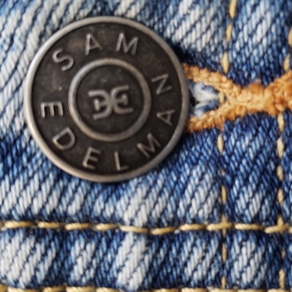 Sam Edelman Maribelle Release Hem denim skirt - Picture 5 of 9